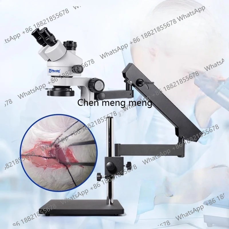 

Practice Stereo Microscope Rocker Arm Vascular Anastomosis Neurosurgery Anatomy Ophthalmology Dentistry