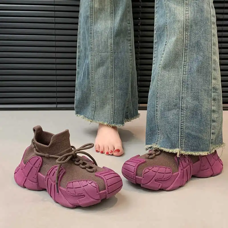 

Удобная летняя женская обувь на плоской подошве со шнуровкой, лоферы, модные теннисные летние женские кроссовки, спортивные премиальные новые поступления