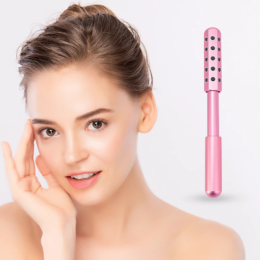 Germanium Stone Face Roller Beauty Sculptor Roller Gesichtsmassagegerät für Face Up Lifting und Hautpflege