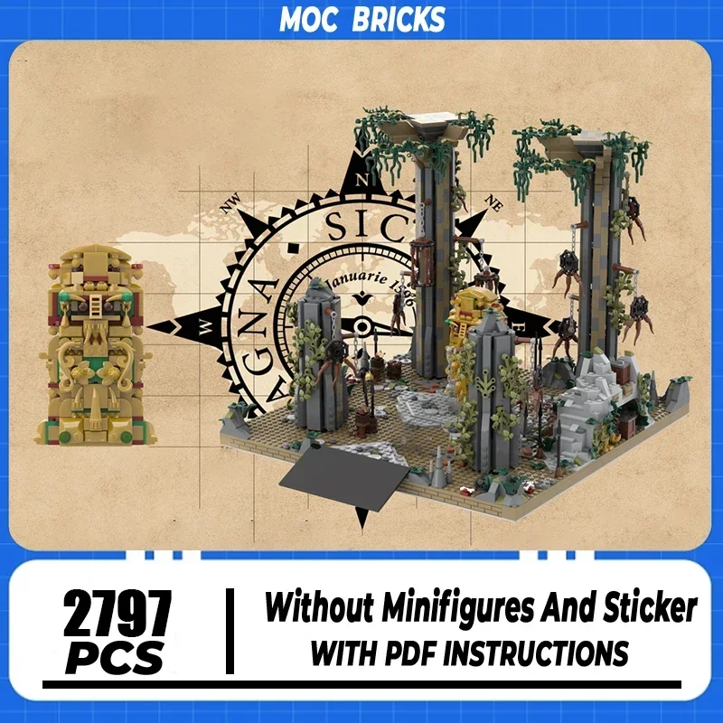 

Популярная модель фильма Moc, строительные блоки, скворание загадочного моря, модель, технология, кирпич, сделай сам, сборка, строительные игрушки, подарки