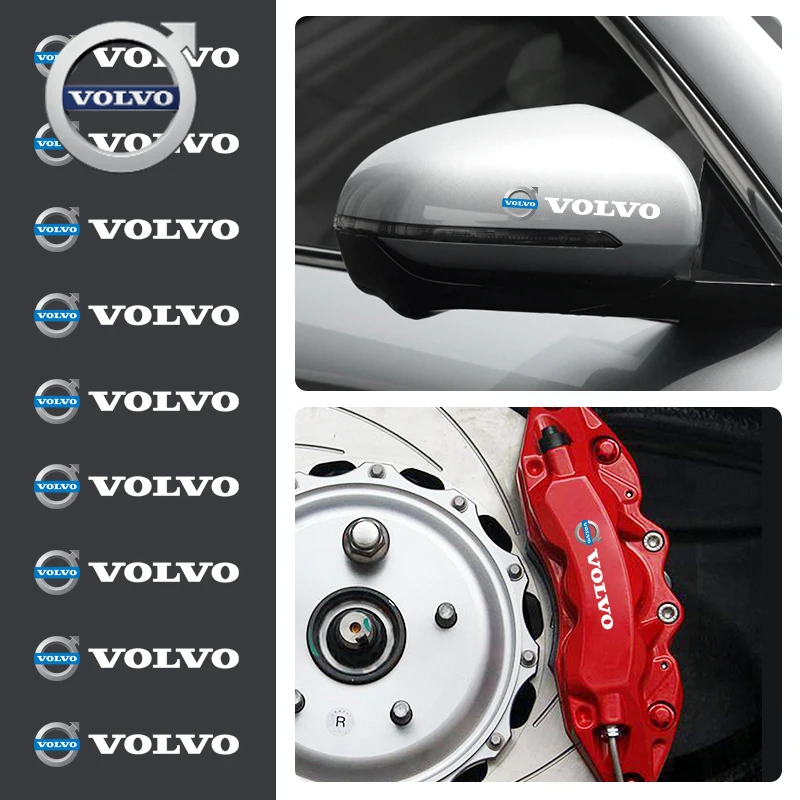 

For Volvo Car Stickers Car-Styling Logo Interior Decorative Accessories For Volvo Rdesign AWD C30 C70 S40 S60 S70 S80 S90 V40 V5