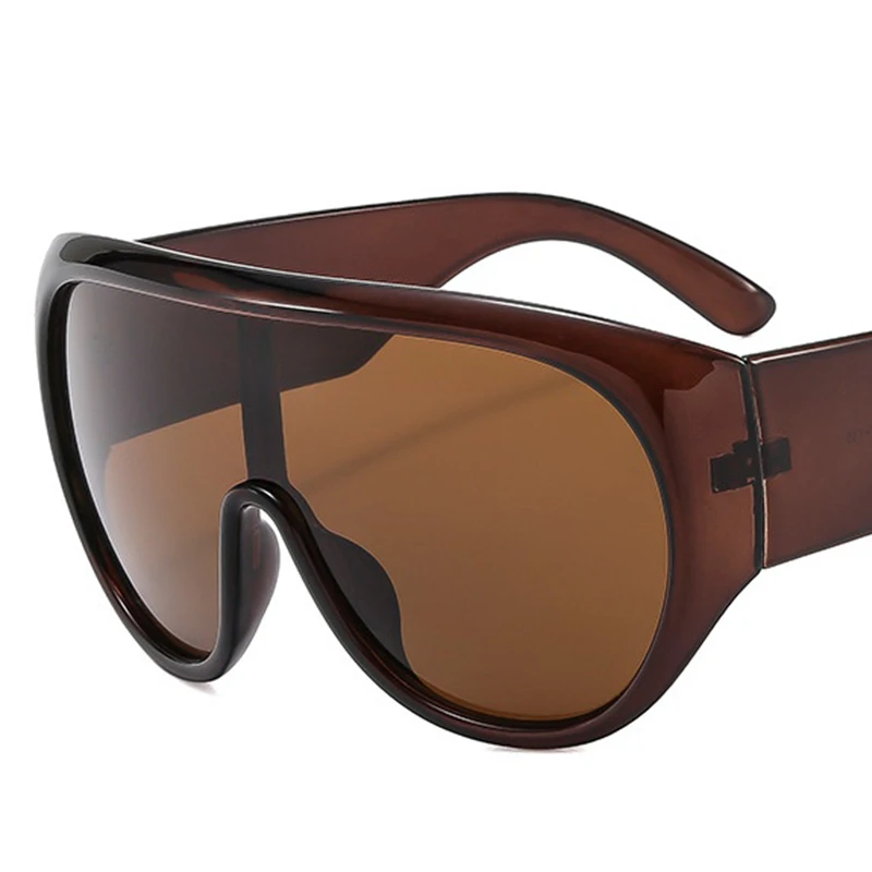 نظارات شمسية رياضية بإطار كبير الحجم جديدة، نظارات شمسية عصرية للرجال والنساء، نظارات شمسية للحماية من الشمس لركوب الدراجات في الهواء الطلق #4