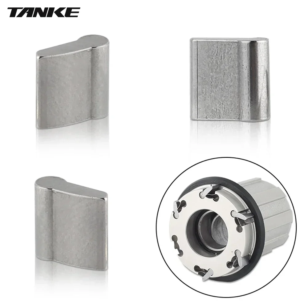 TANKE 3/6 مجموعة محور الدراجة pawls دراجة Freehub العالمي الربيع مخلب الملحقات الفولاذ المقاوم للصدأ كاسيت محاور الجبلية الطريق الدراجات