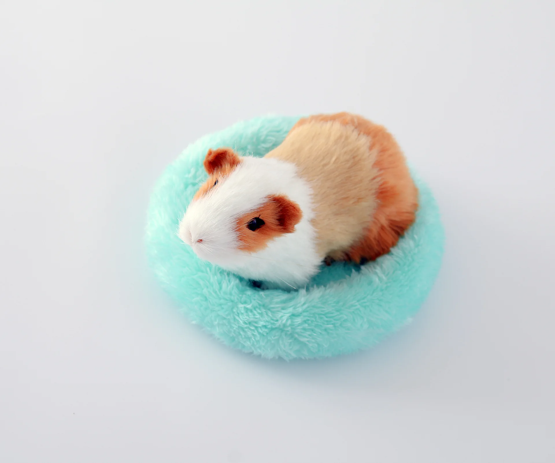 Hamster-Bettmatte, Haustier-Nest, Plüsch, weich, warm, Unterlage, Haustierbedarf, Schlafmatte für Hamster, Igel, Chinchilla, Kaninchen, Kleintiere – Detail 8