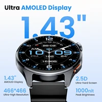 HAYLOU Watch 4S GPS Smartwatch 1.43” HD AMOLED Display 5 Satellite GPS Positioning 120+ Workout Modes Sport Fitness Smart Watch - Image 3