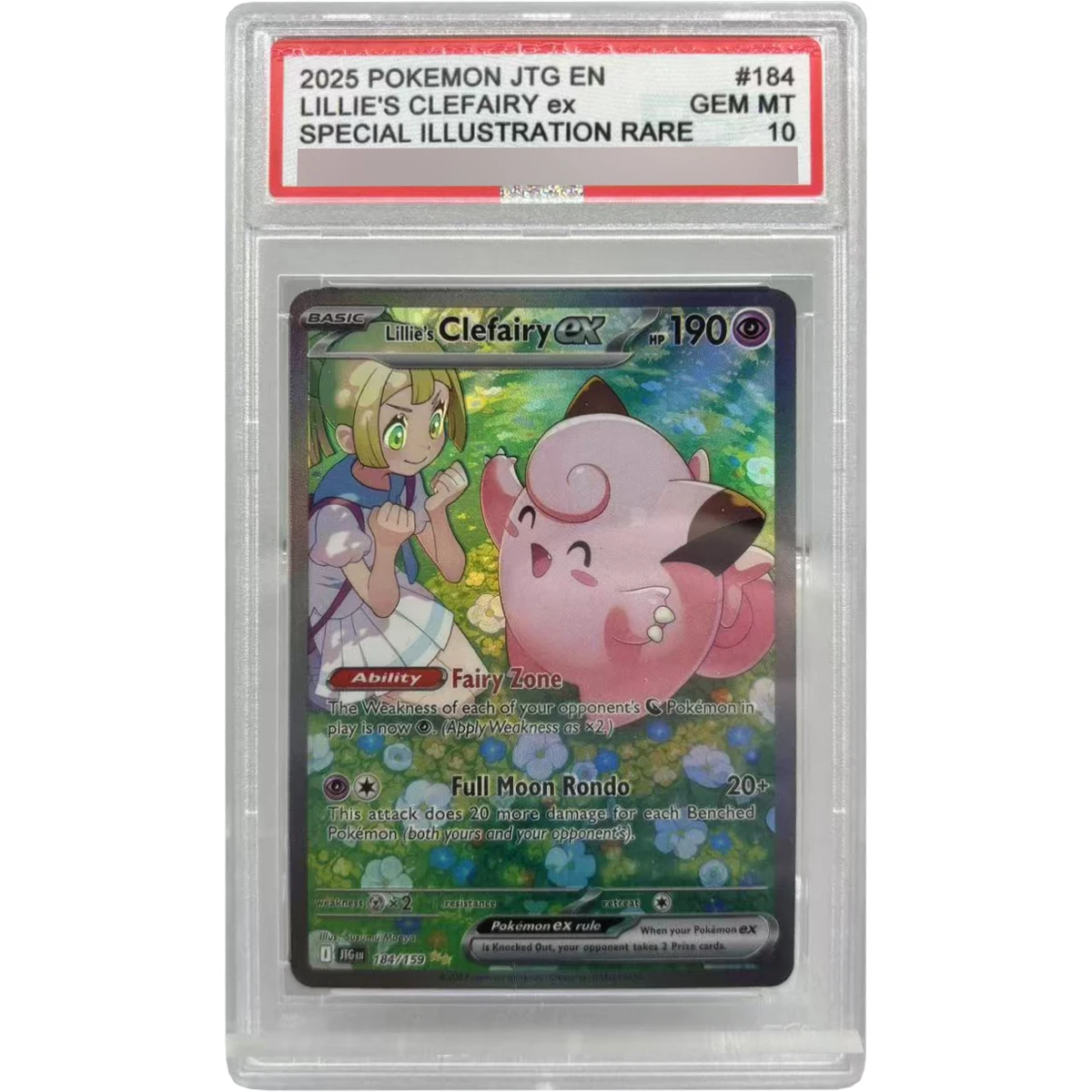 2025 جديد PTCG الإنجليزية سينثيا ليلي Mewtwo Moltres Ho-Oh 10 نقاط تصنيف بطاقة نسخة نسخة أنيمي جمع بطاقة هدية لعبة