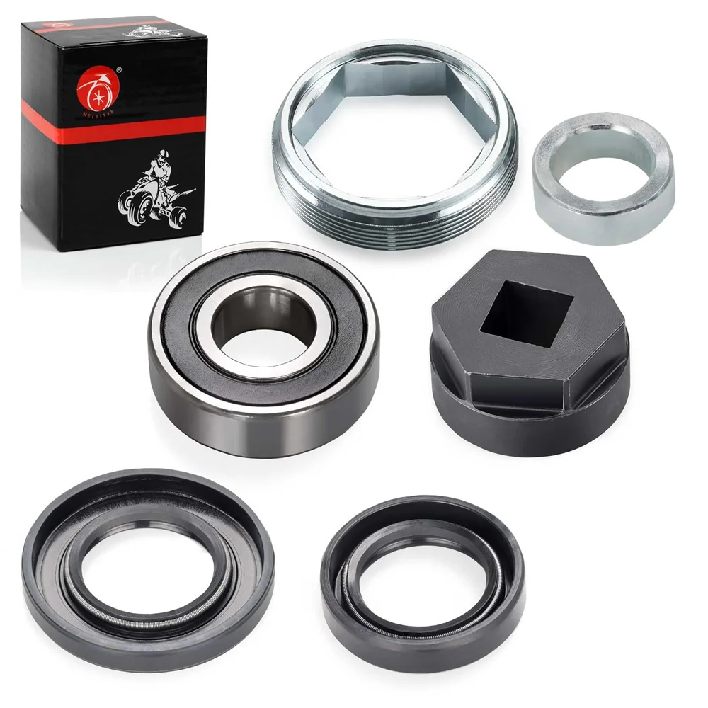 Steering Stem Bearing Seal Holder Nut & Removal Tool For YAMAHA Big Bear Grizzly Kodiak Warrior Raptor Wolverine 350 YFZ450 YFB