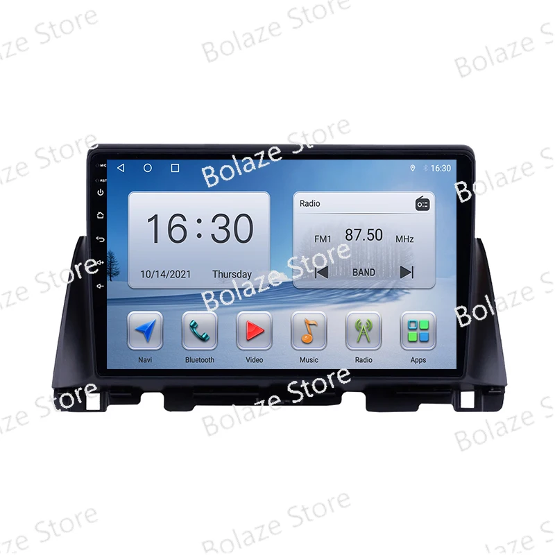 Android car video player suitable for Kia Morning 3 Picanto 2017 2018 2019 2020 GPS navigation supports automatic Carplay BT