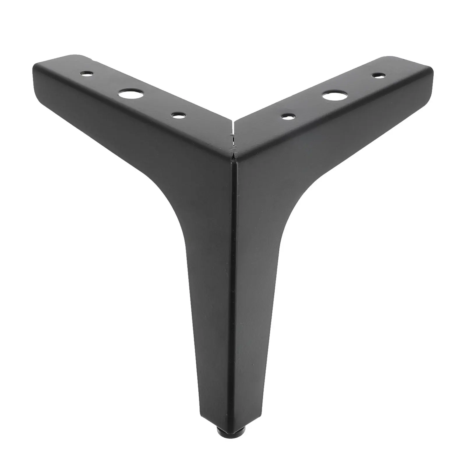 Premium Iron Furniture Legs 3-Pronged Metal Cabinet Feet for Sofa Coffee Table TV Stand Office Furniture Heavy Duty Stable