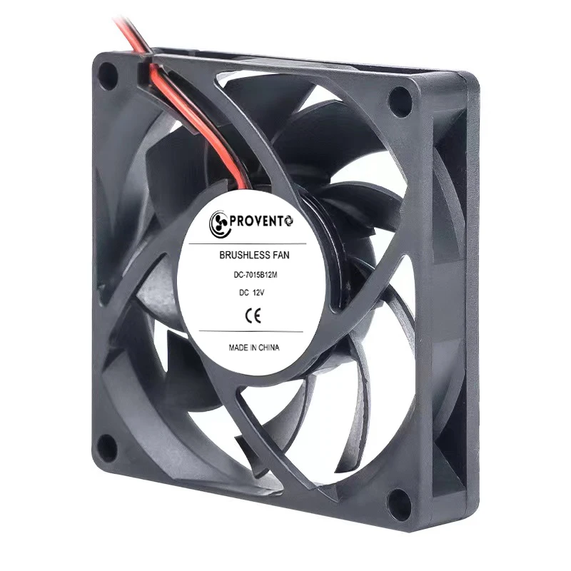 5 В, 12 В, 24 В, 7015, 70 мм, 4000 об/мин, охлаждающий вентилятор, охлаждающий вентилятор для 3D-принтера, бесщеточный вентилятор постоянного тока, рукав/шаровые радиальные вентиляторы, вентилятор 70x70x15 мм