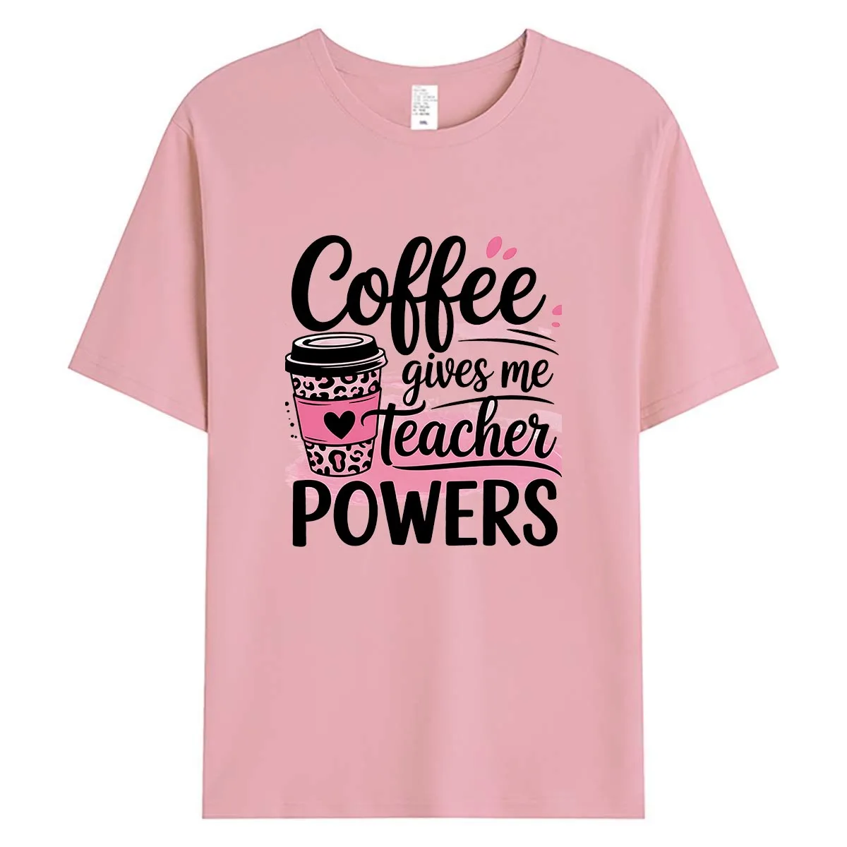 

Women's Tee Fashion Crewneck Soft & Breathable Summer New Graphic Print Loose Fit Cotton T-shirt Short Sleeve Tshirt Lady Tops