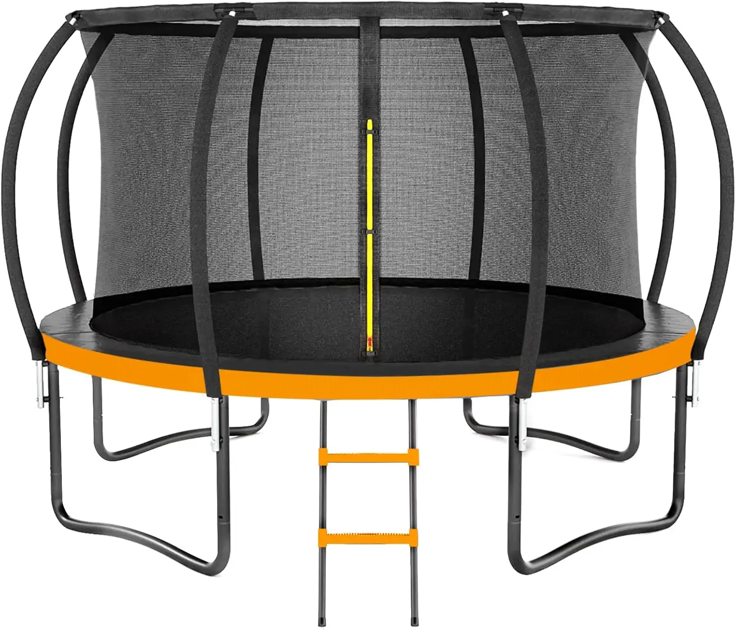 

8FT 10FT 12FT 14FT 16FT, Outdoor Trampolines for Kids and Adults, Recreational Trampoline with Enclosure Net & Ladder