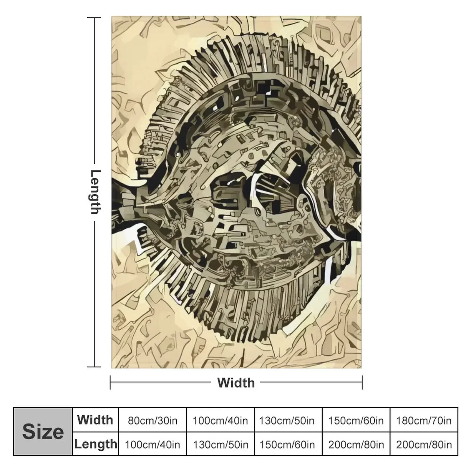 Flounder - Digital 34 Throw Blanket Custom Warm Quilt Thermal Furry manga Blankets