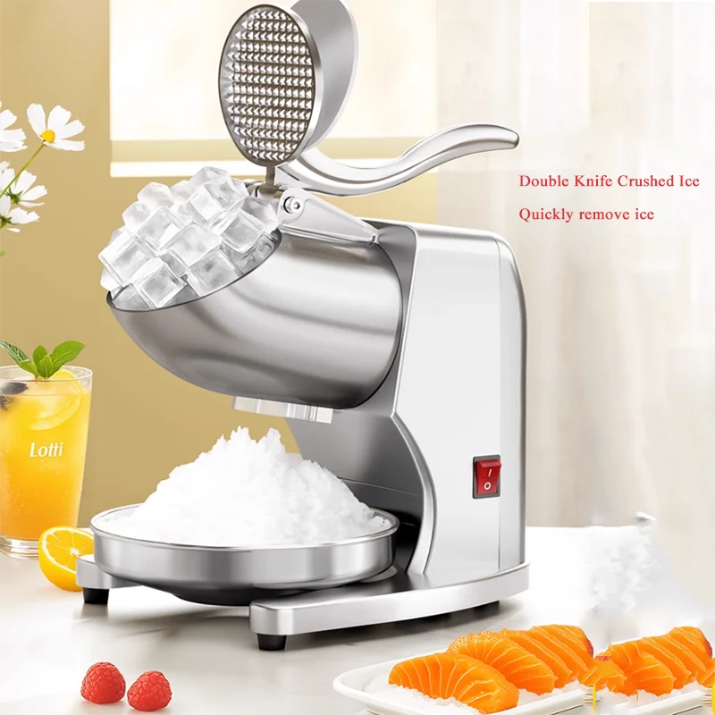 Hot-selling Commercial bar Electric Ice Crusher Stalls Ice Grinder