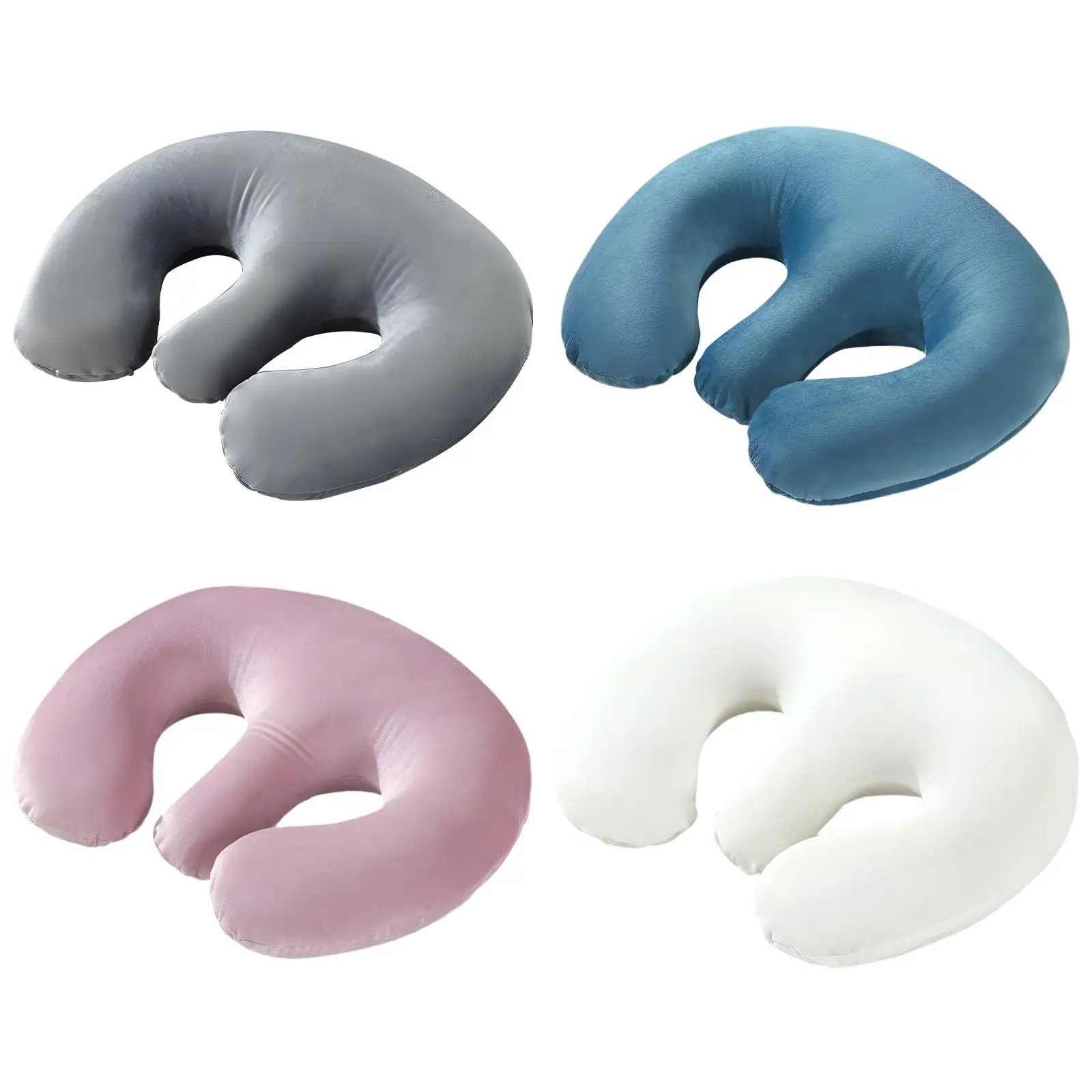 Breast Pillow Chest Pillow Body Relaxing Hollow Pillow for Travel Sleeping