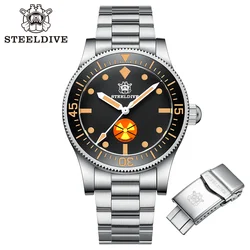 2023 STEELDIVE SD1952V Swiss C3 Luminous Ceramic Bezel Luxury Watch 30Bar Waterproof NH35 Limited Edition Men's Dive Wristwatch