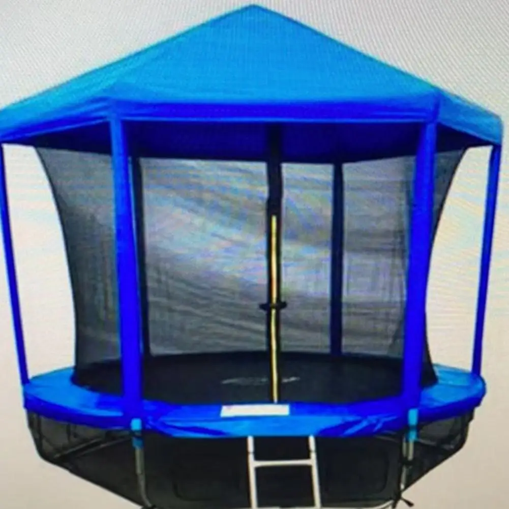 Trampoline Top Cover Trampoline Shade Cover Waterproof Uv Resistant Trampoline Sunshade Cover for 6/8/10-feet