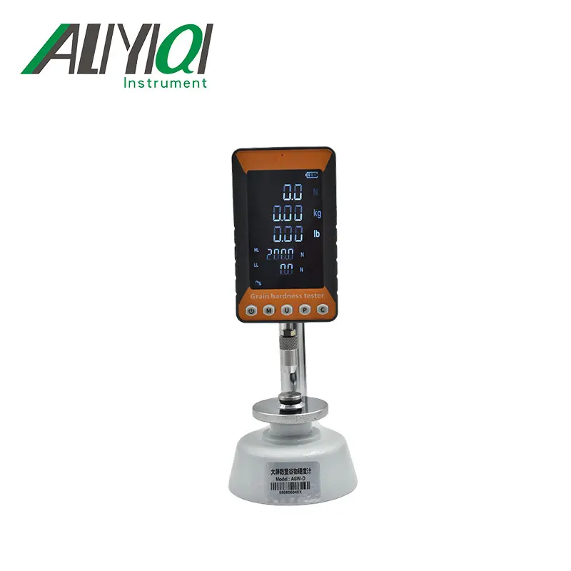 Digital Display Hardness Tester Durometer Grain Hardness Resolution For Test Force Scale Product Category Hardness Testers