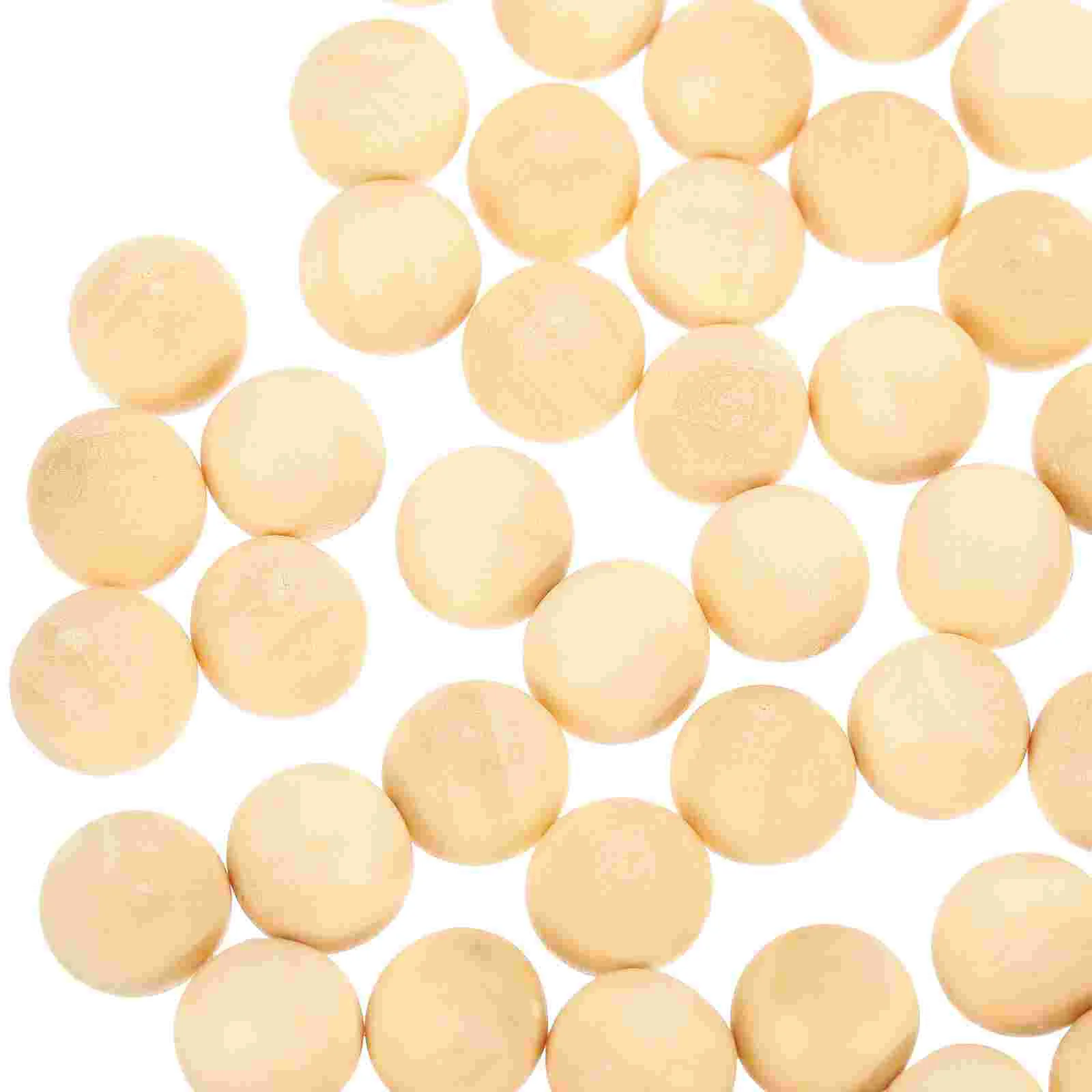 300 Pcs Creative DIY Bead Accessories Jewelry Making Round Wooden Ball Simple Beads Craft