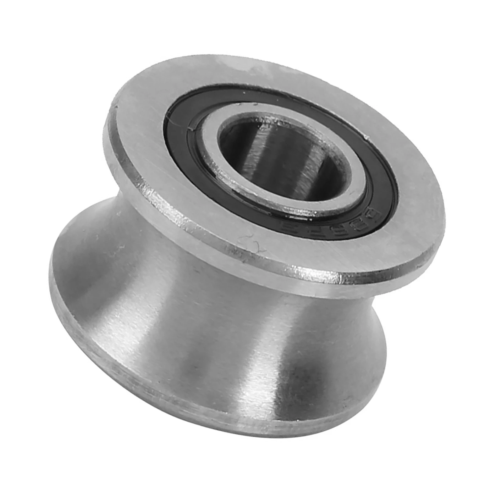 U22 U Shaped Round Bottom Track Groove Pulley Bearing Sliding Rollers Bearing 8*22.5*14.5mm  Pulley,Bearings§,U,Groove,Ball,