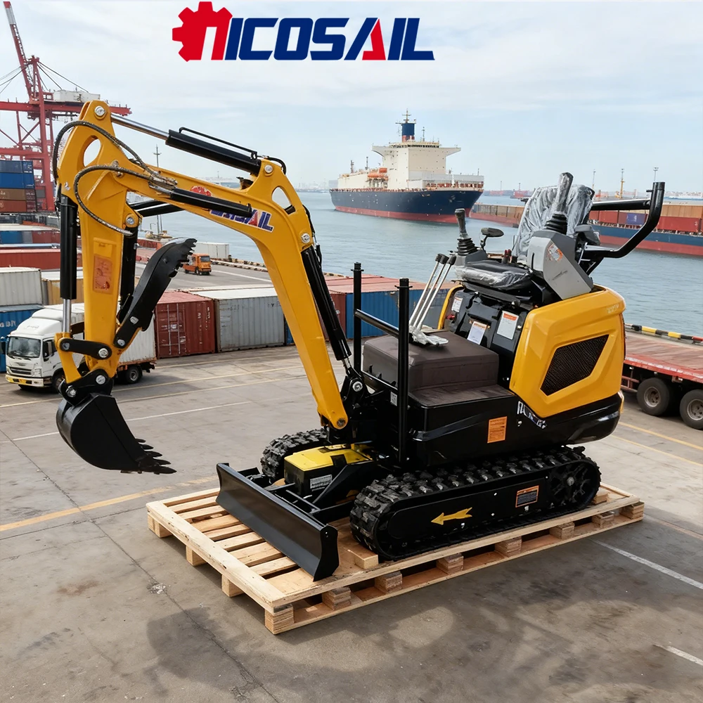 

1200 kg Construction Farm Household Hydraulic Mini Crawler Excavator for Home/Garden/Construction Machinery