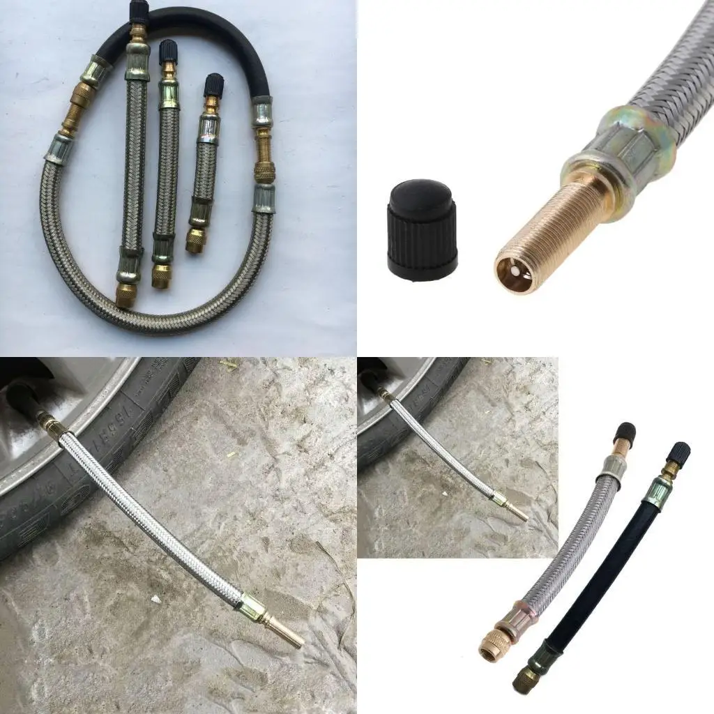 

652F Various Braided Flexible Rubber Hose Tire for Inflatable Steel Wire Car Tyre for Stems Extension Tube