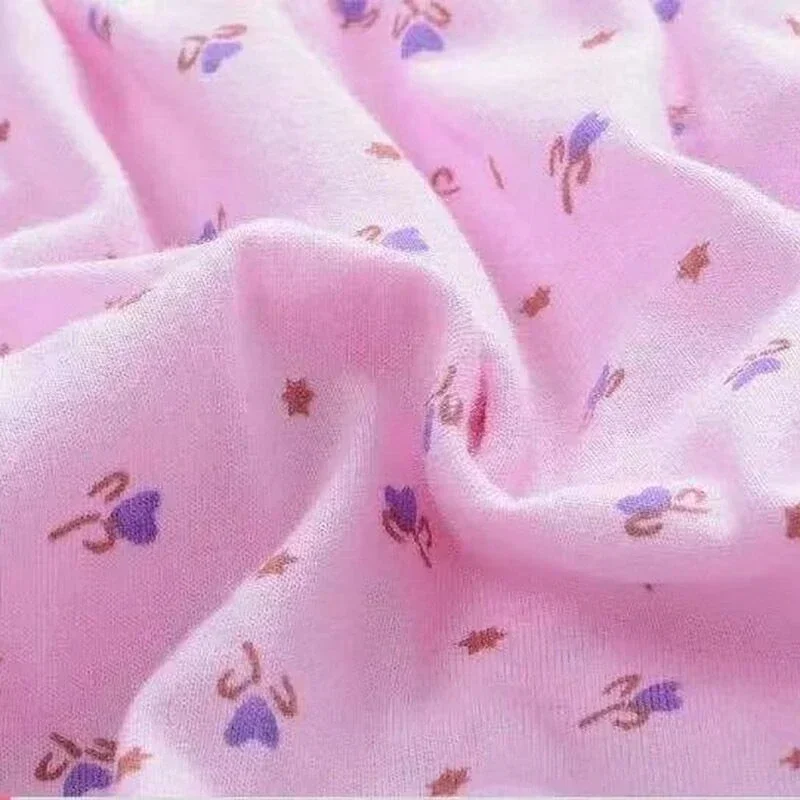 6 عبوات من الملابس الداخلية النسائية القطنية ذات المقاسات الكبيرة، سراويل داخلية ناعمة قابلة للتنفس للسيدات الناضجة L-5XL #5