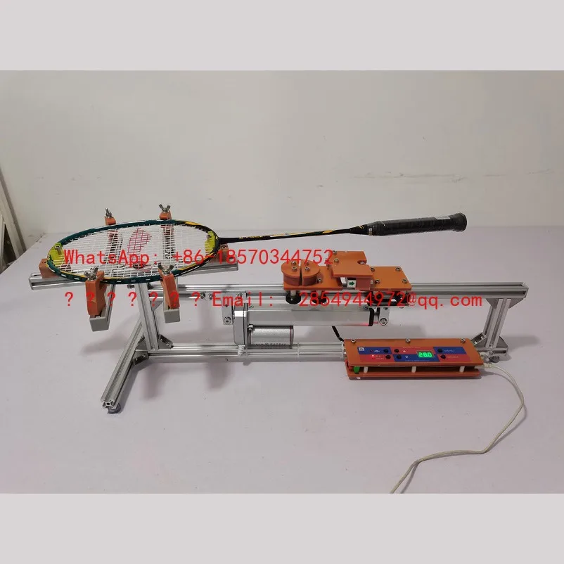 L     Intelligent Digital Display Electric Type, Badminton Racket, Threading Machine/wire Pulling Machine
