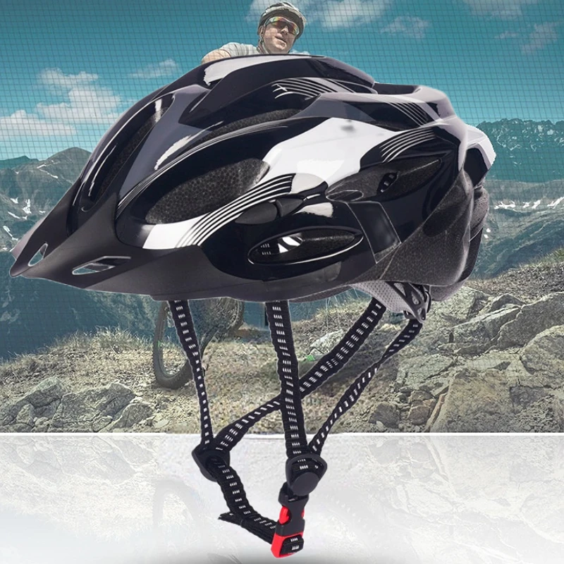 Imagem -01 - Capacete de Bicicleta Ultra Leve para Homens e Mulheres Textura de Fibra de Carbono Capacete de Mountain Bike Segurança para Bicicletas Adultas capacete de bicicleta ultra leve para homens e mulheres textura de fibra de carbono capacete de mountain bike seguranca para bicicletas adultas 01