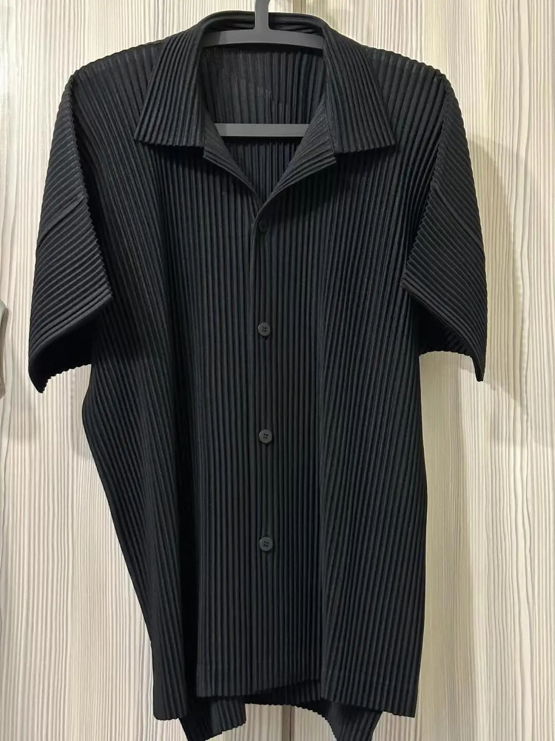 WEPLEATS Miyake Pleated Short Sleeve Shirt 3