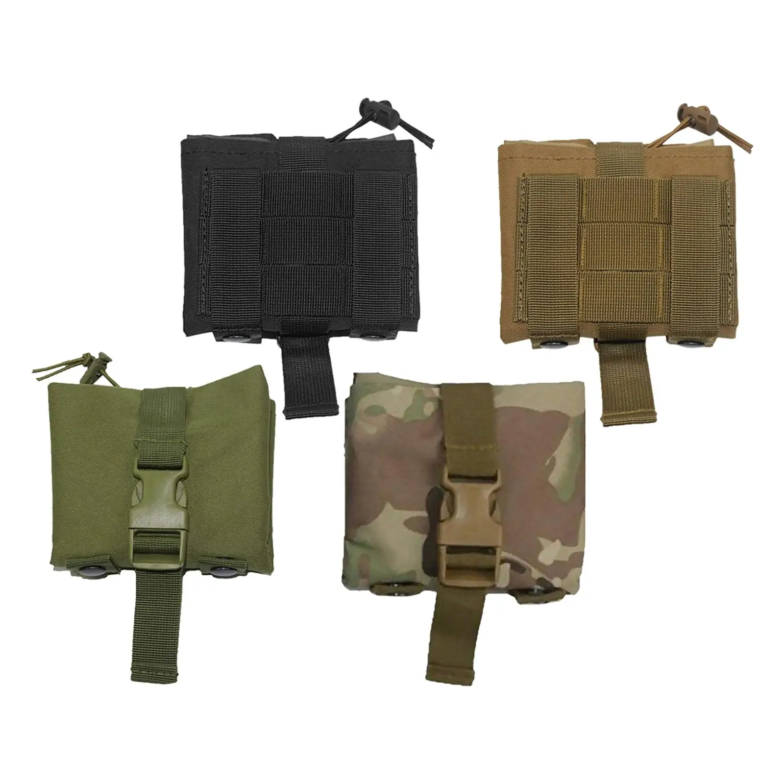 Multifunction Waist Packs Drawstring Bag Magazine Dump Pouch for Hunting