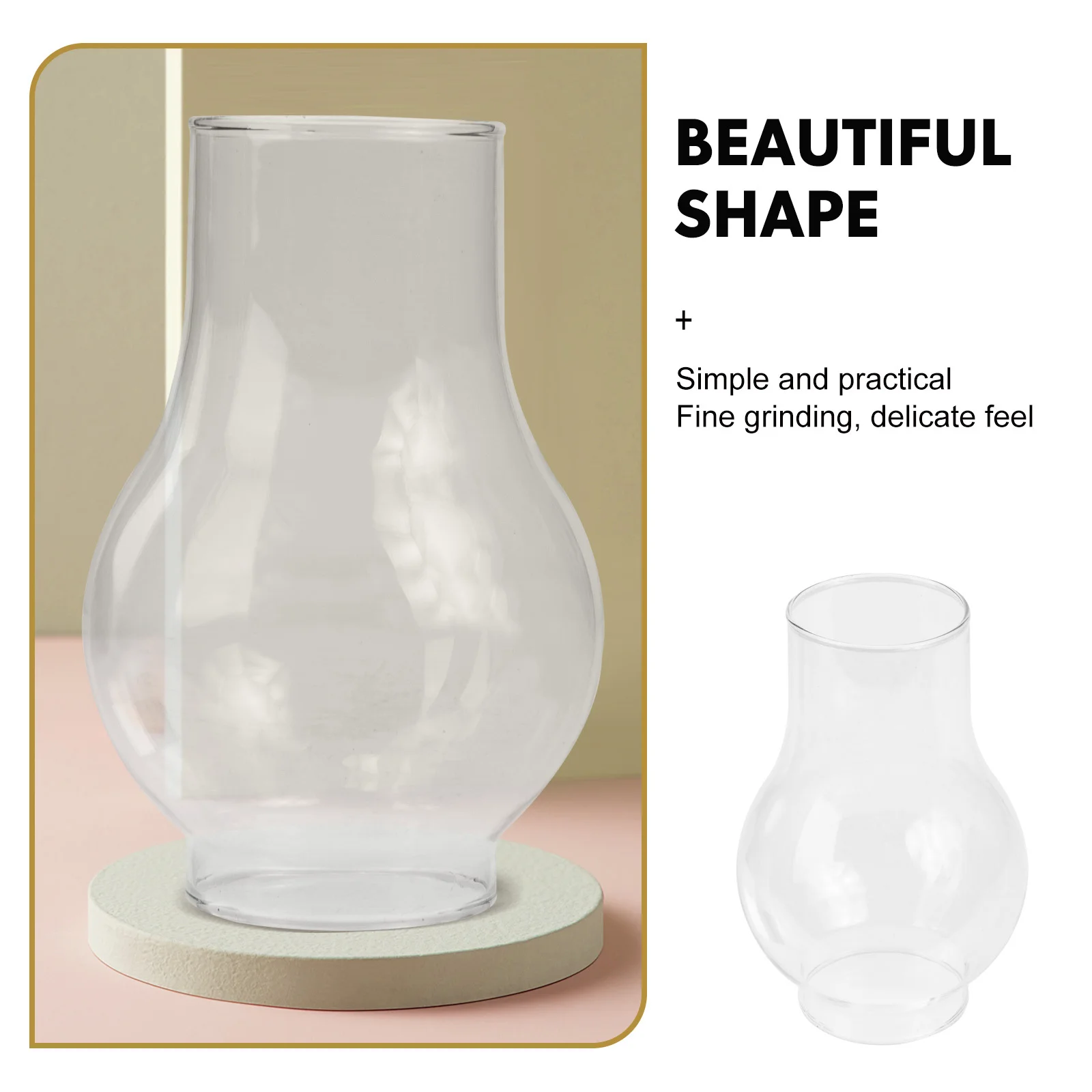 

Unique Glass Lamp Cover Retro Style Wall Lampshade Soft Light Protector Decorative Lamp Cover Home Wall Light Accessory