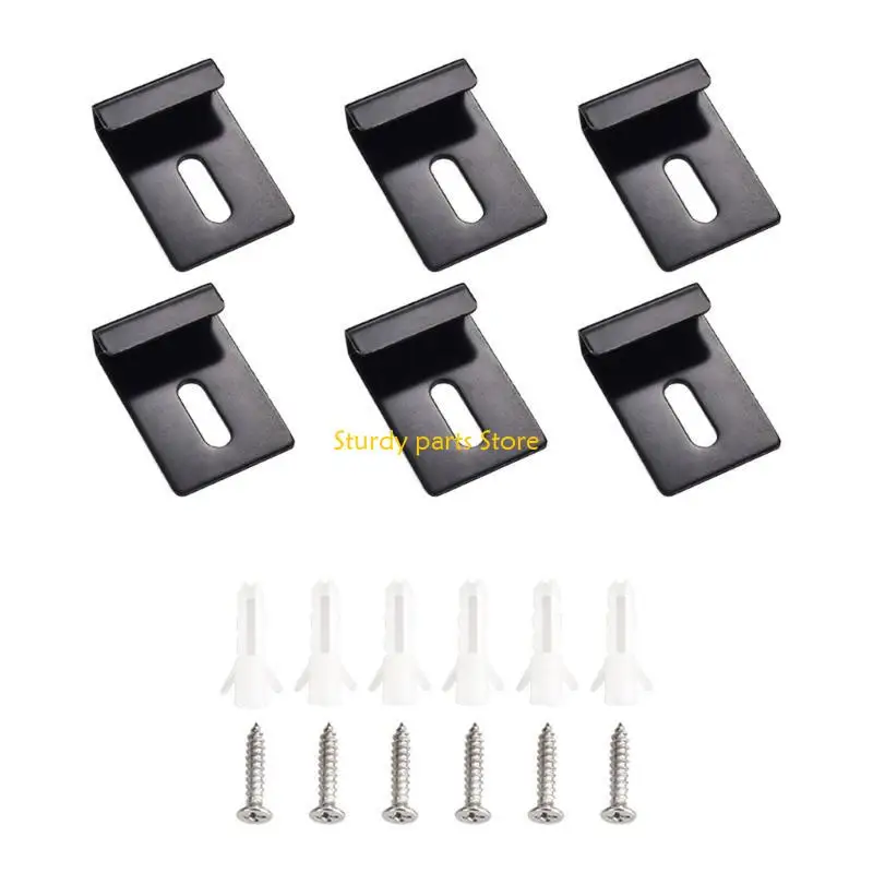 

Квадратные зажимы для стекла 97QC Удобное монтажное решение Надежный набор для крепления стекла