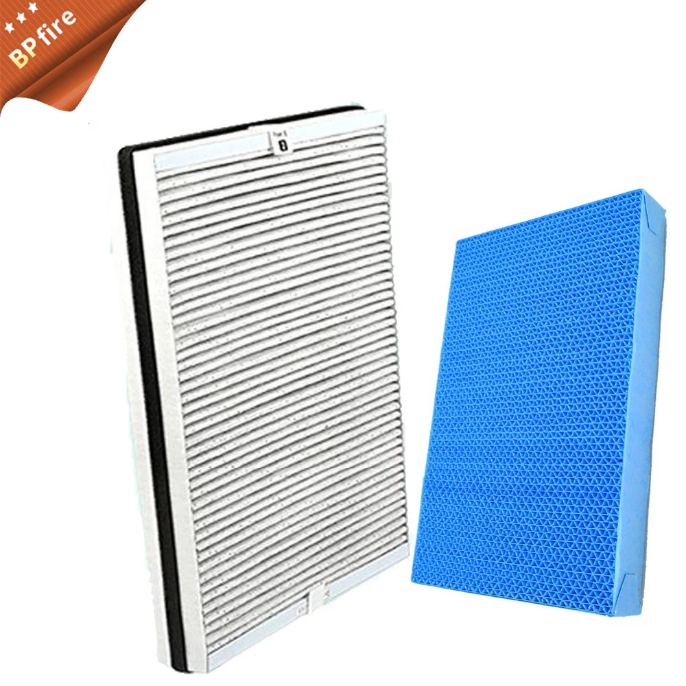 1pc 4158 Activated Carbon HEPA Filter+1 pc AC4155 Air humidifier filter for Philips AC4080 AC4081 Purifier Air Purifier Parts