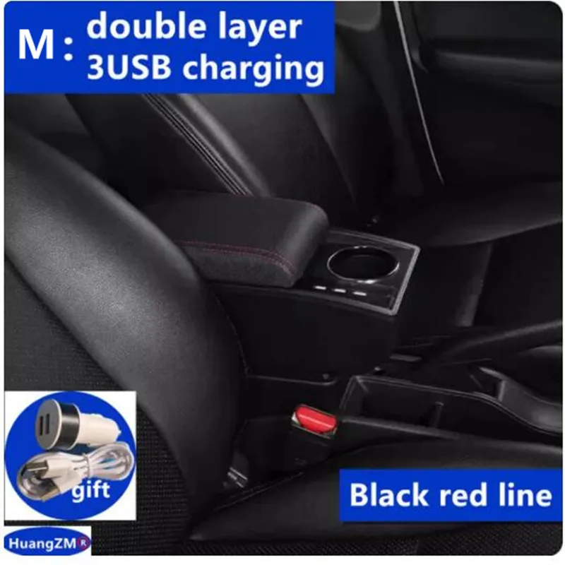 Voor Volkswagen UP Armsteun Doos Voor Skoda Citigo VW UP Seat Mii Auto Armsteun Console Opbergdoos Bekerhouder Auto Accessoires