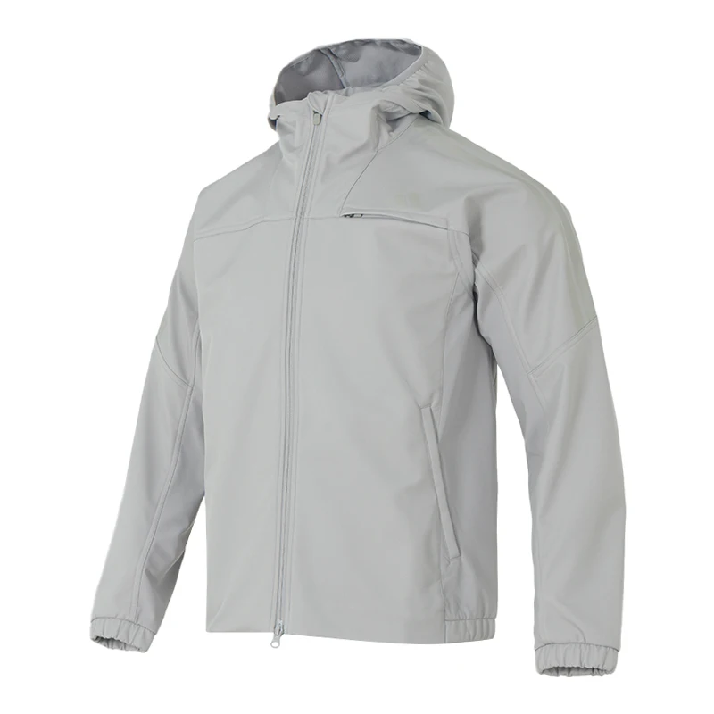 

Adidas Men's Sportswear Woven Fleece-Lined Hooded Jacket Outdoor Windproof Training Casual Jacket Kg5179