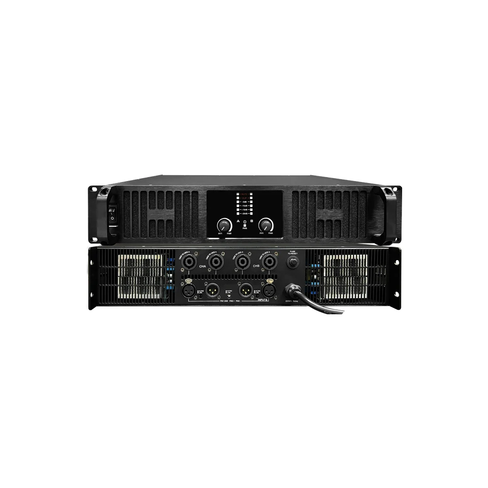 High Power TDS-21300 2400W Ipalead Professional Passive Metal Power Amplifier 20K/10K 1 Year Warranty Surround Sound Concert 300