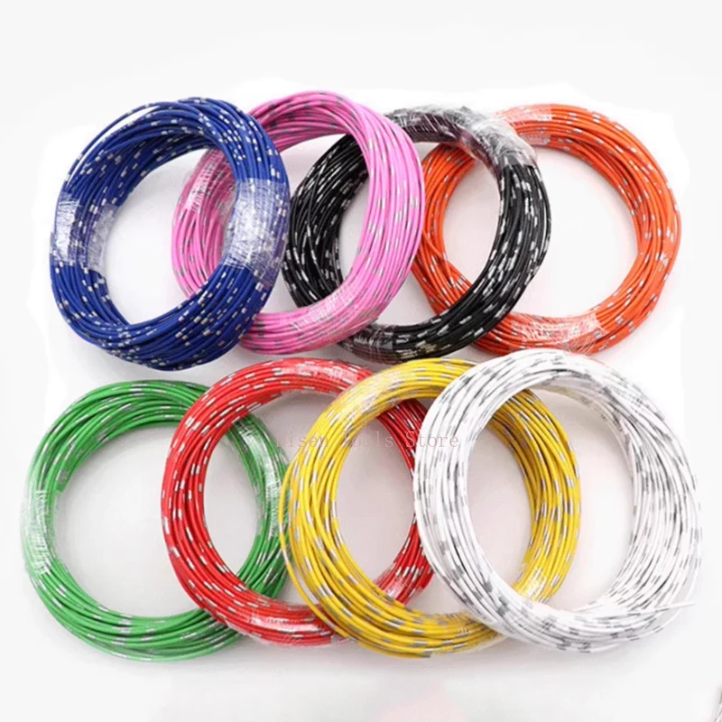 أسلاك السيارات PVC العزل OFC النحاس النقي مقاومة درجات الحرارة العالية سلك الطاقة خط المتكلم كابل الصوت 0.32 ~ 22