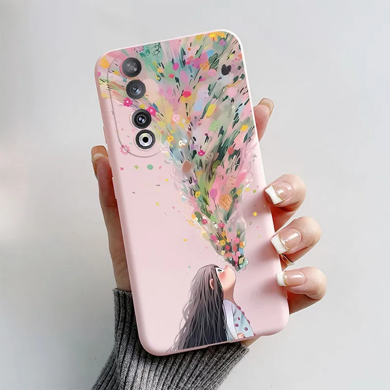 For Honor 90 Case Honor 90 Pro Phone Case Popular Butterfly Astronaut Soft Silicone Cover Fundas For Honor90 90Pro 5G Shell Bags