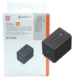 NP-FV70A NPFV70A 1900mA Camera Battery For Sony FV50A FV100A Battery AX30 AX700 AX45 60 AX100E AXP55 EAX40 AX45 AX60 AX100 AX70