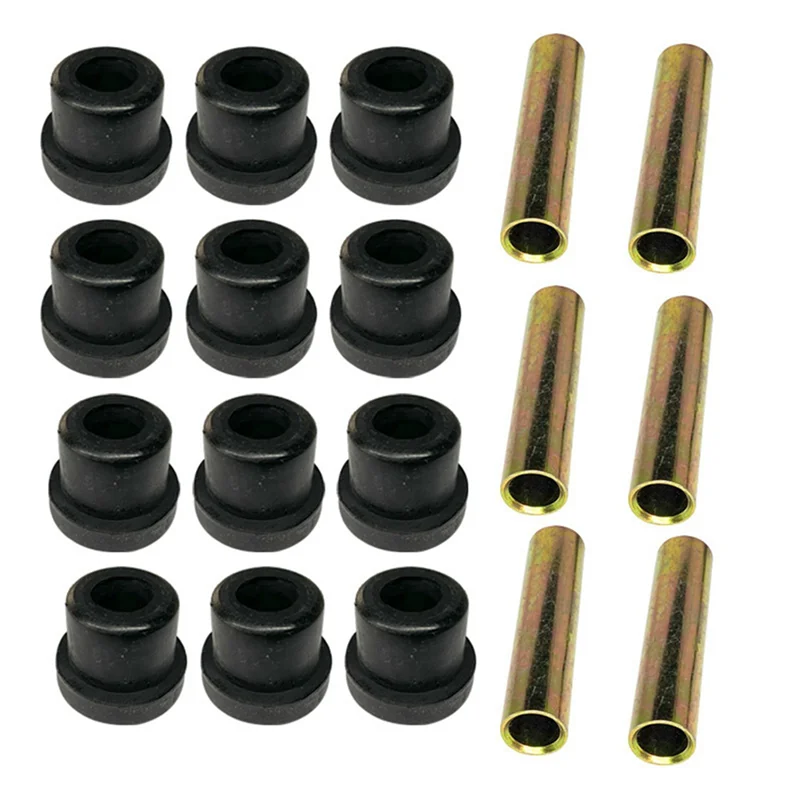

A64T-5 Set Rear Leaf Spring For Club Car DS Gas Electric Golf Cart Bushing And Sleeve Kit, 1015583 1012303 1992 Up