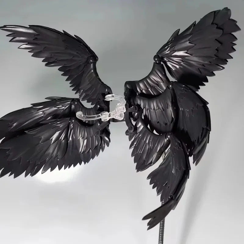 

Black and White Spot Fengyu Six Wing Wing Solid Color Series (without Body Bracket, Only Six Wing Wings) Decorative Toy Gift