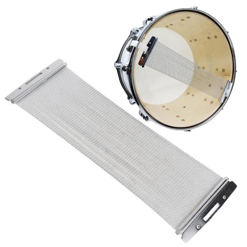 Durable 42 Strands Snare Drum Wire 14 Inch Silver Color Snare Wire Replacement Metal Snare Drum Part For Snare Drum
