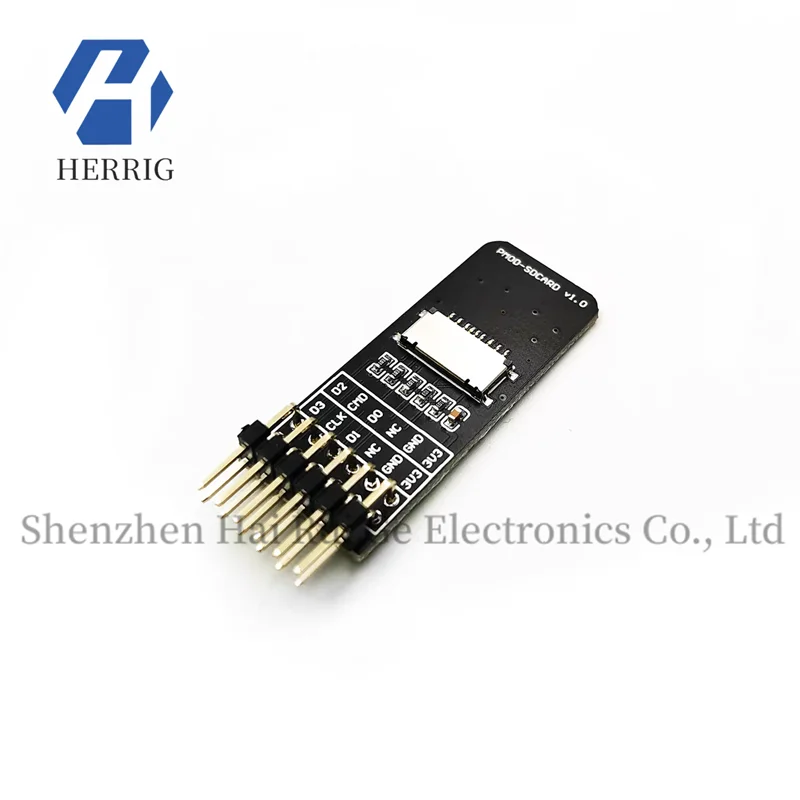 PMOD-SDCARD Expansion Board, iCESugar FPGA Expansion Module, SD/SPI protocol standard PMOD interface
