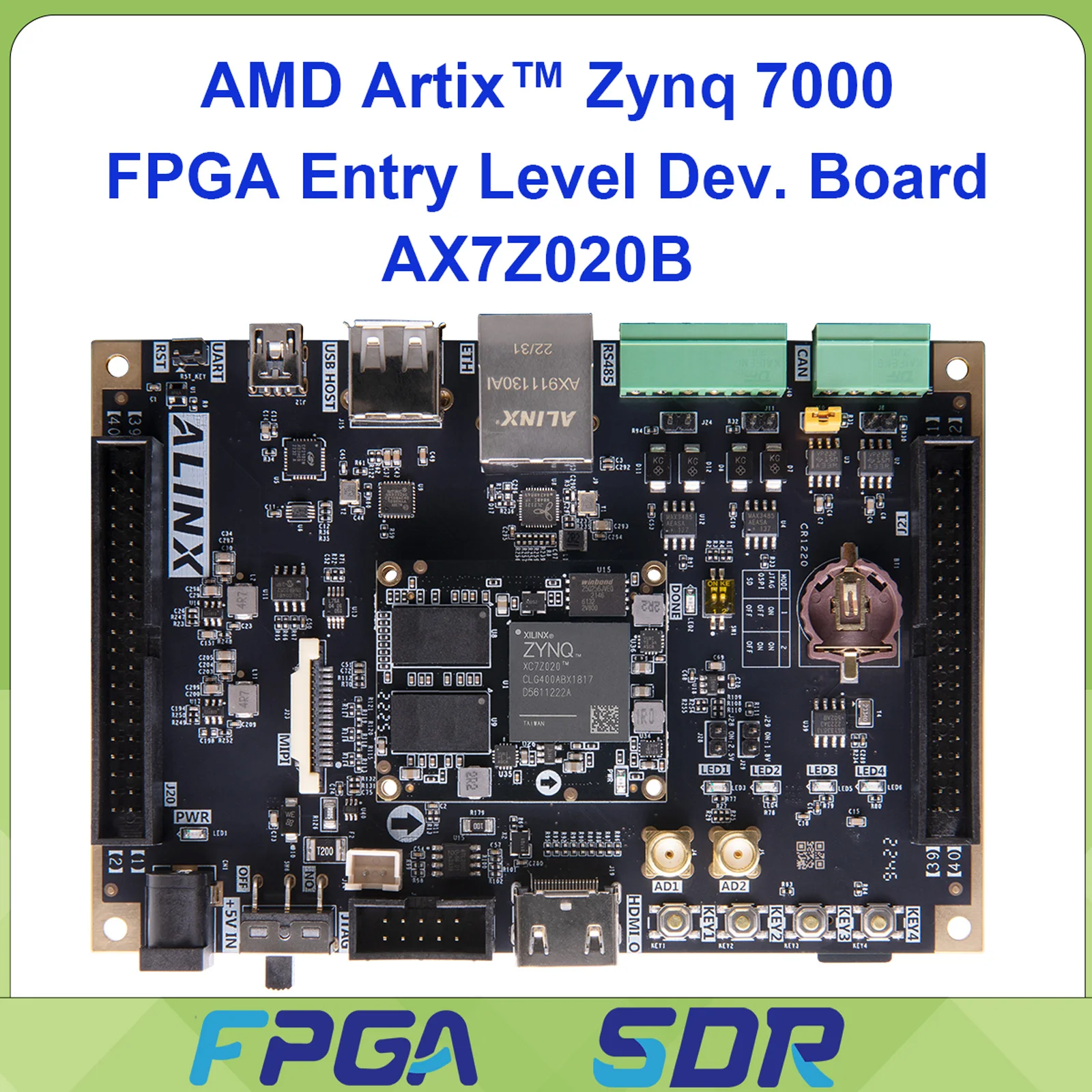 ALINX AX7Z020: XILINX Zynq-7000 ARM SoC XC7Z020บอร์ด FPGA 7000 7020