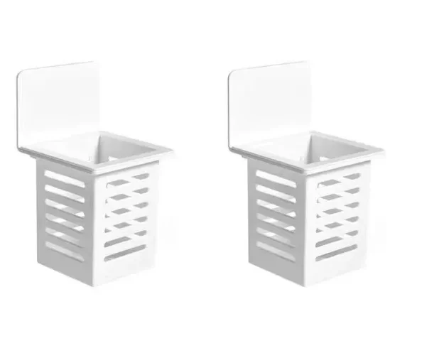 

Держатель для зубной пасты и щеток 2026: Самоклеящаяся подставка-органайзер для ванной комнаты