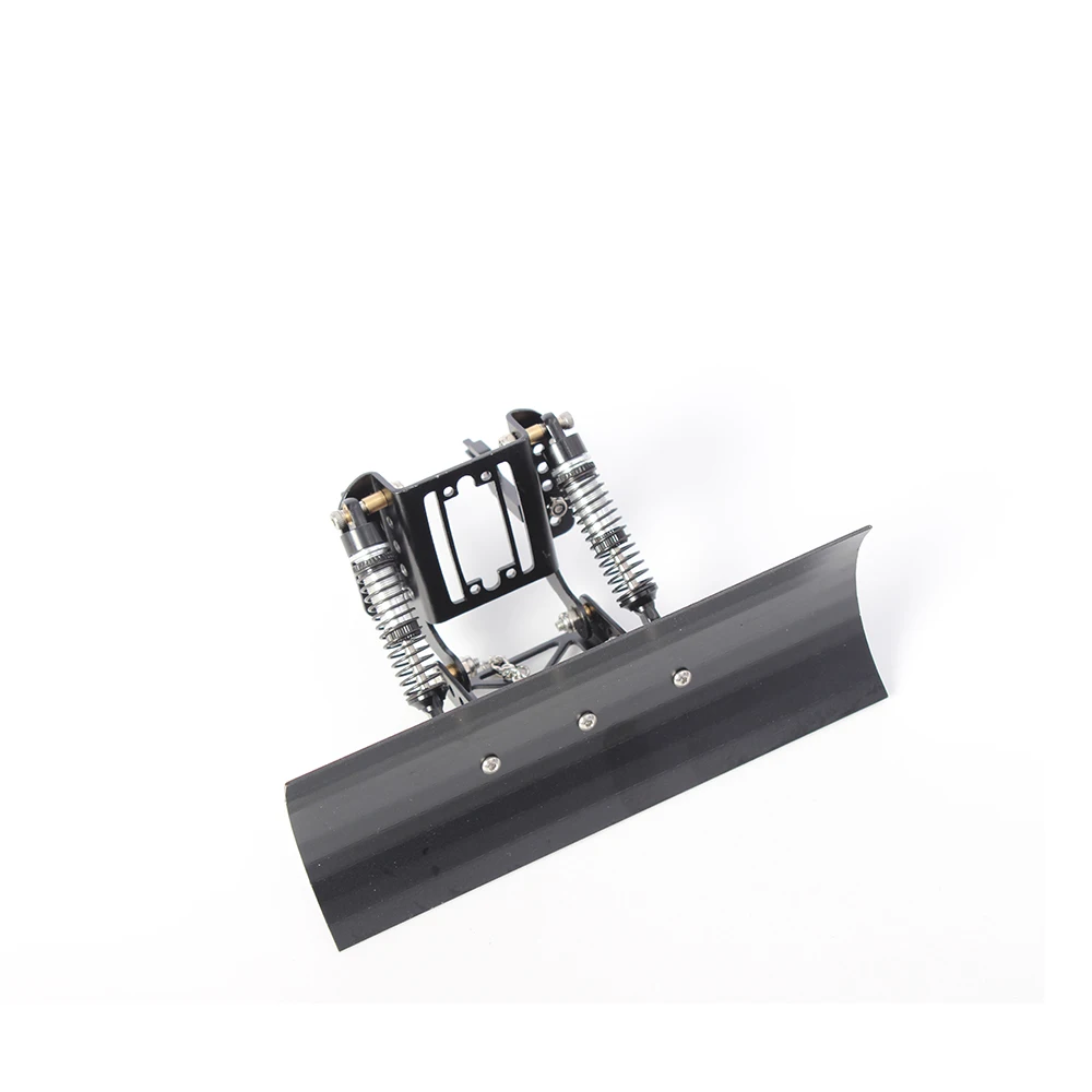 أجزاء ترقية الزاحف RC 1/18 TRX4M - مجرفة ثلج معدنية قابلة للتعديل إلكترونيًا ومجرفة رملية