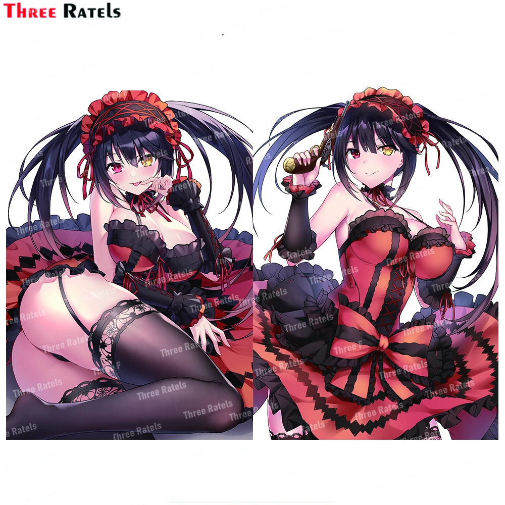 

Наклейки и Переводные картинки для ноутбука, багажа, скейтборда Three Ratels J192 Tokisaki Kurumi Date A Live