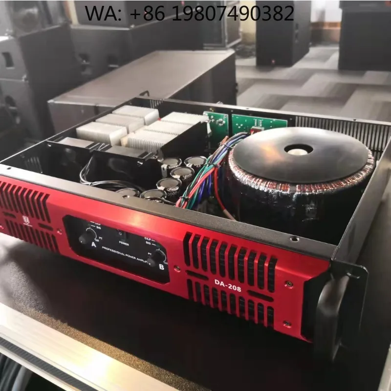 

Four Channel High Power Amplifier, Professional Audio Equipment for Church, Concert and Live Stage Shows