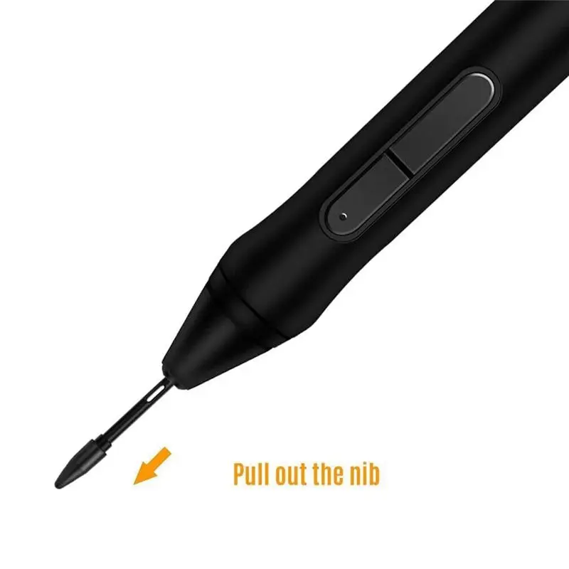 10PCS Replacement Pen Nibs for HUION PN05 Stylus Pen Nib for PW500 PW507 Q620M HS611 Kamvas Pro 16/12/13 Kamvas 20